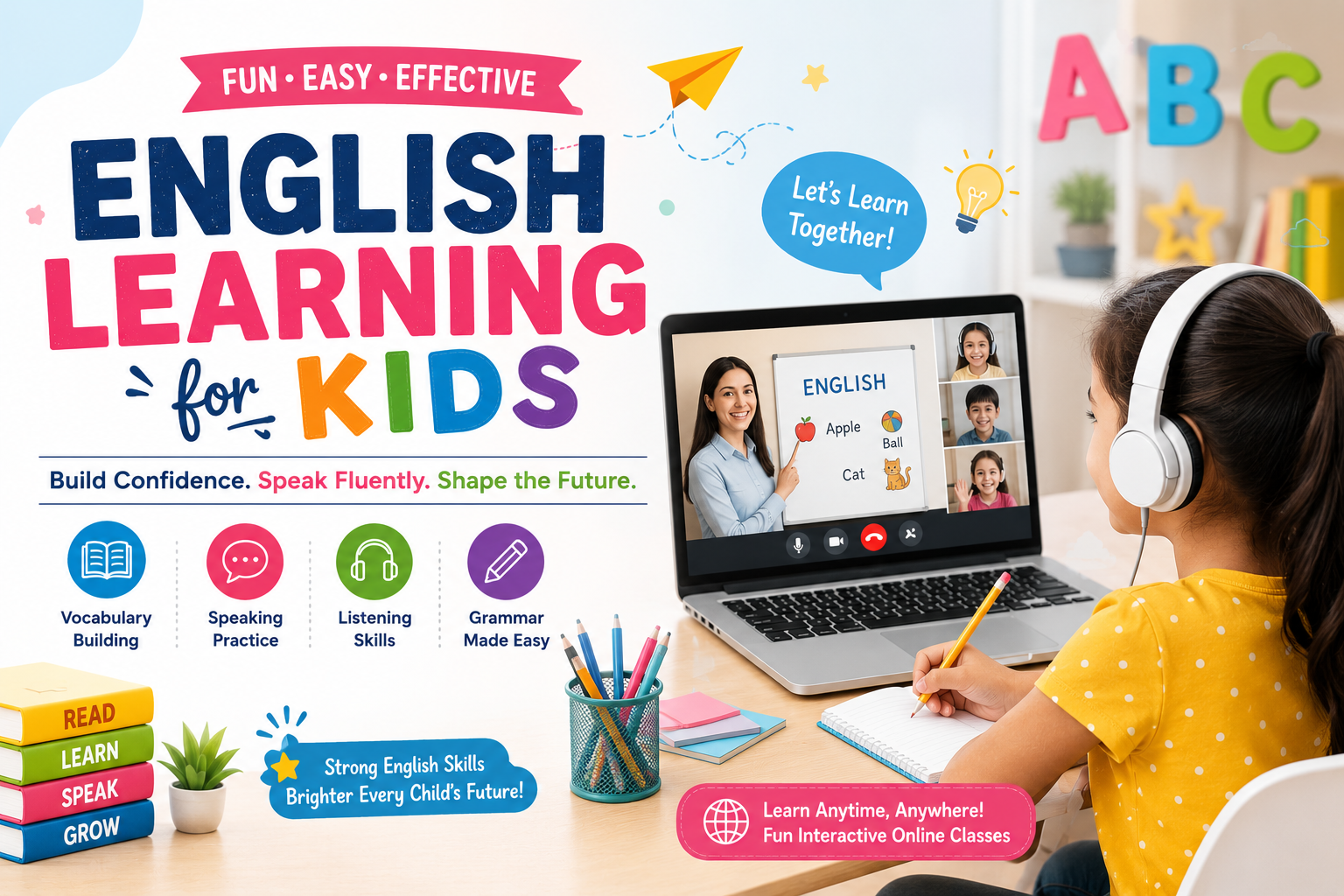 english learning for kids online
