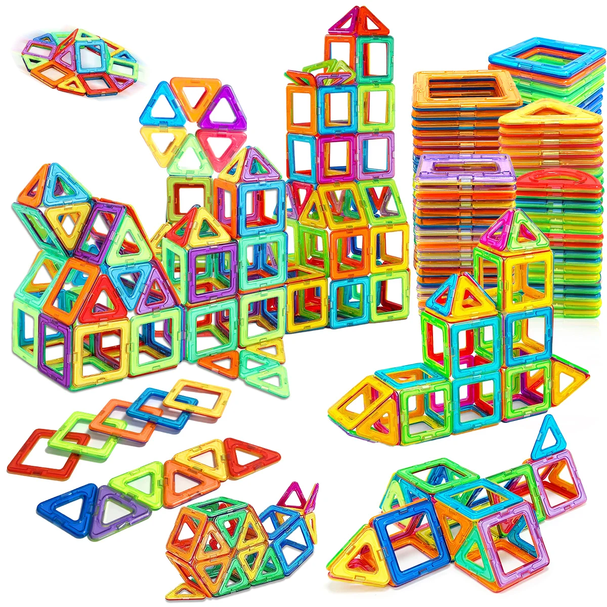 Magnetic Building Blocks| DIY Magnets medium size STEM Toys |Construction Toys |Learning Educational Magnetic toy Toys