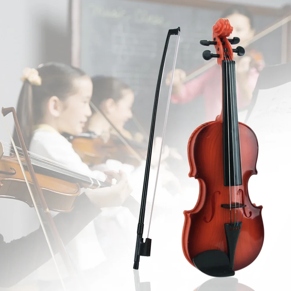 Acoustic Violin Toy Musical Instrument Practice Children Educational Toy Kids Children Violin Beginners Gifts