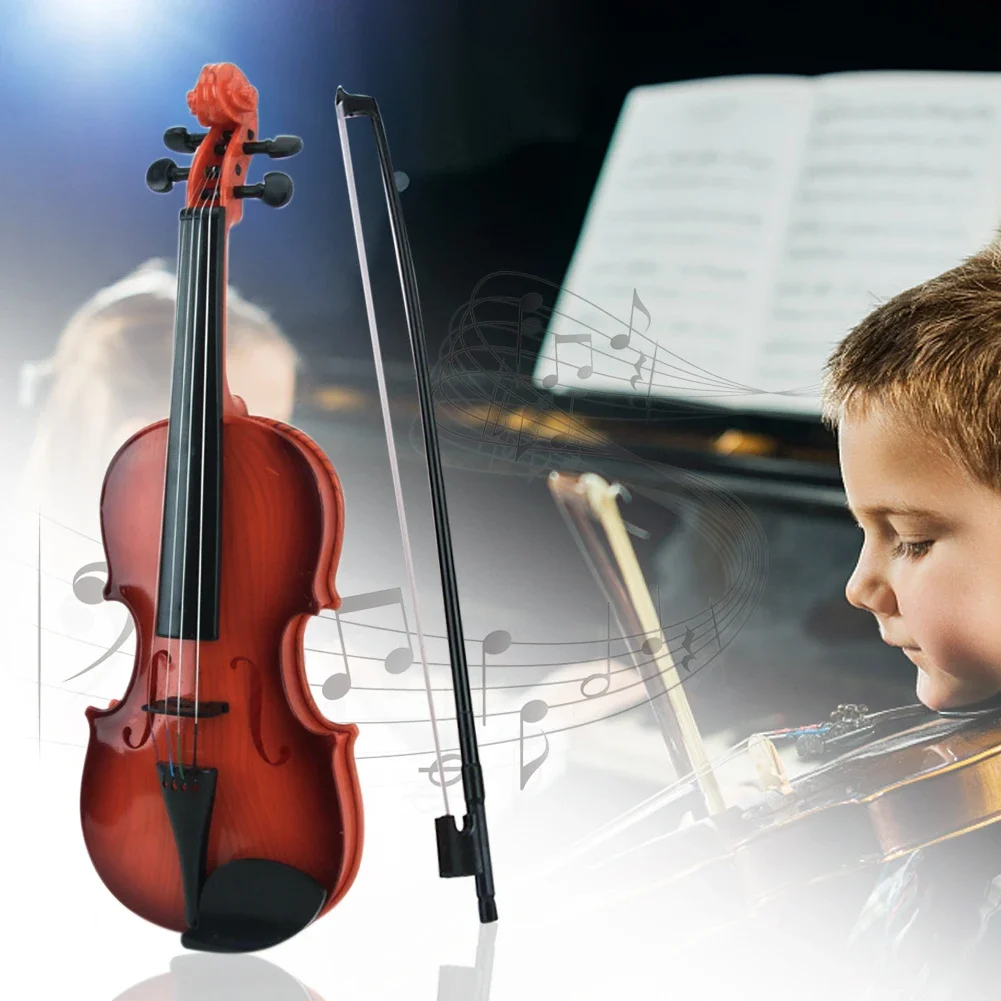 Acoustic Violin Toy Musical Instrument Practice Children Educational Toy Kids Children Violin Beginners Gifts