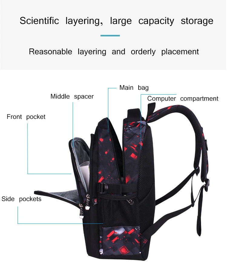 Printing Football Schoolbag Child Anime Backpack Travel Bag Soccers School Bags for Boys Teenage Mochila Escolar Infantil Menino Printing Football Schoolbag Child Anime Backpack Travel Bag Soccers School Bags for Boys Teenage Mochila Escolar Infantil Menino