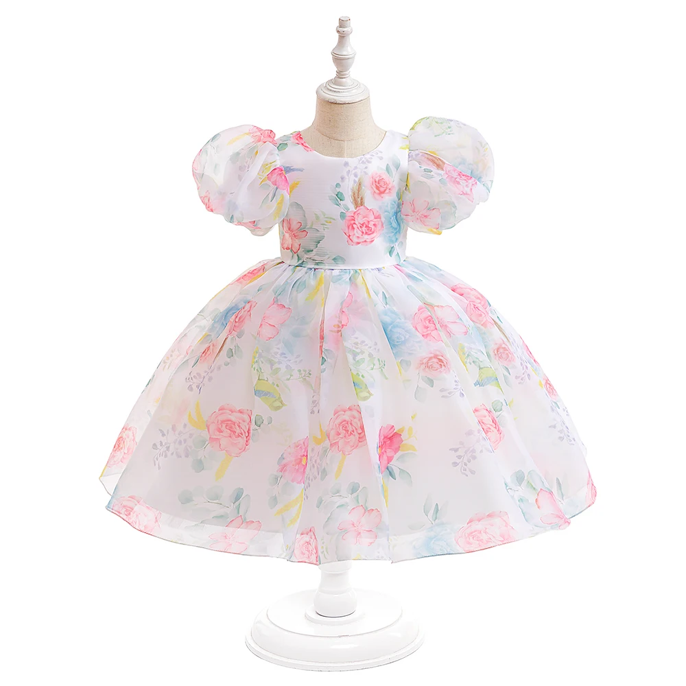 Child Evening Flower Pageant Vestidos Girls Princess Dress Lace Tulle Wedding Party Formal Bridesmaid Tutu Fluffy Prom Gown Child Evening Flower Pageant Vestidos Girls Princess Dress Lace Tulle Wedding Party Formal Bridesmaid Tutu Fluffy Prom Gown