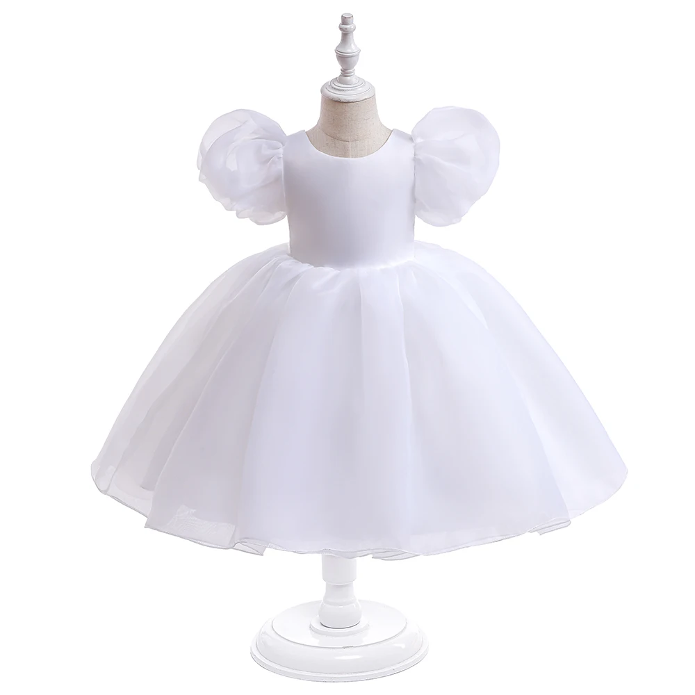 Child Evening Flower Pageant Vestidos Girls Princess Dress Lace Tulle Wedding Party Formal Bridesmaid Tutu Fluffy Prom Gown Child Evening Flower Pageant Vestidos Girls Princess Dress Lace Tulle Wedding Party Formal Bridesmaid Tutu Fluffy Prom Gown