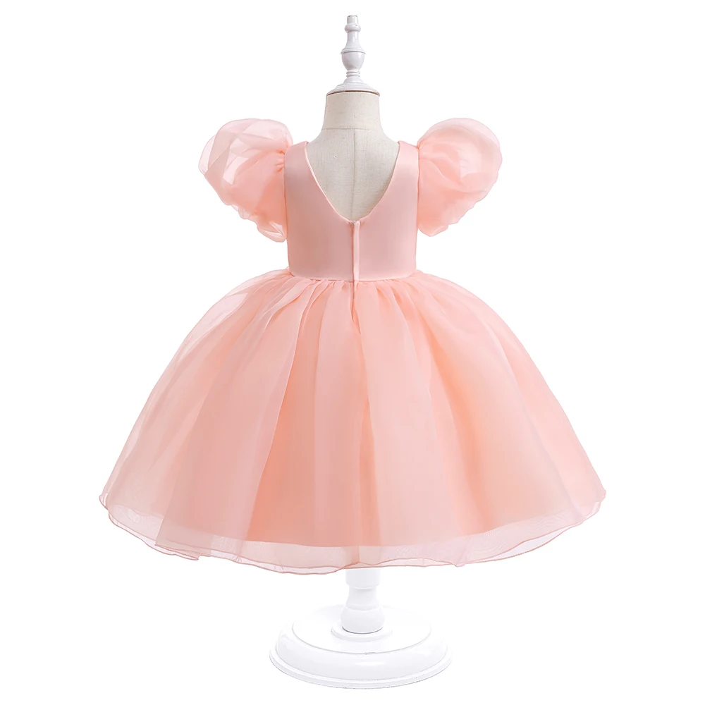 Child Evening Flower Pageant Vestidos Girls Princess Dress Lace Tulle Wedding Party Formal Bridesmaid Tutu Fluffy Prom Gown Child Evening Flower Pageant Vestidos Girls Princess Dress Lace Tulle Wedding Party Formal Bridesmaid Tutu Fluffy Prom Gown