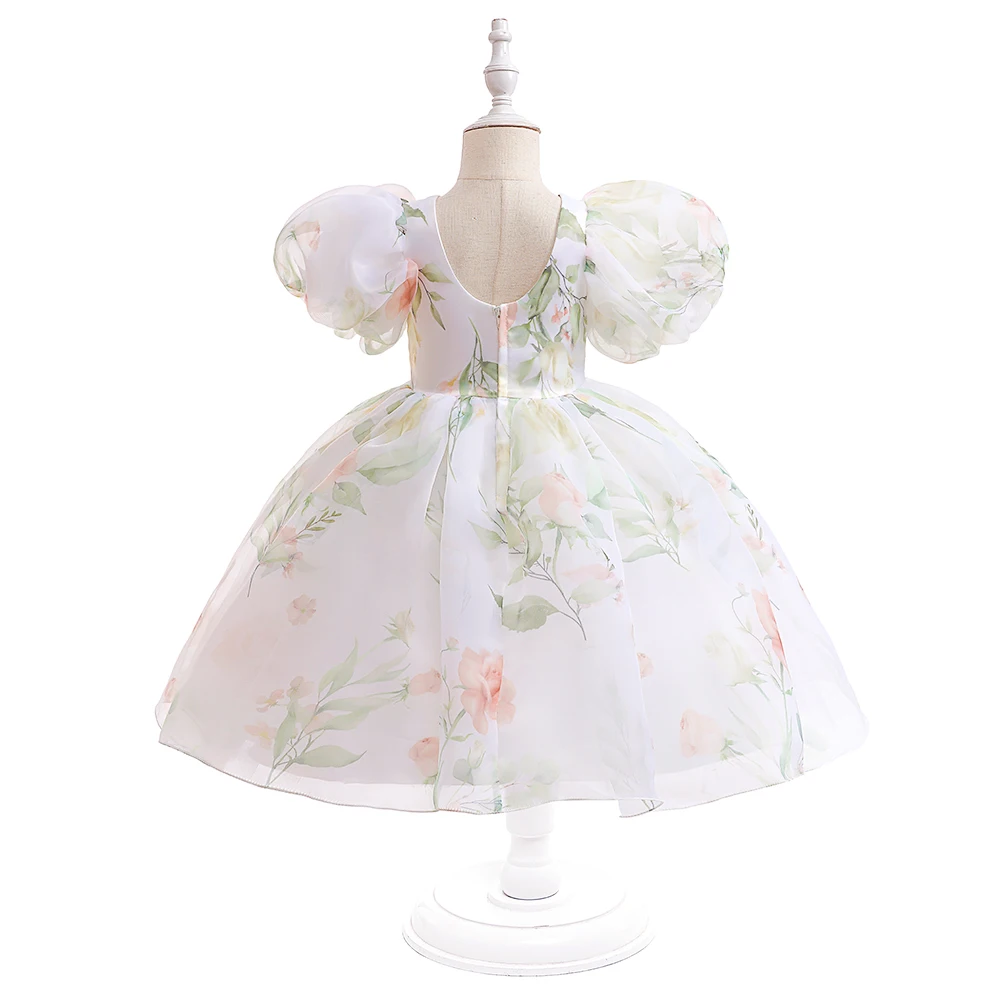 Child Evening Flower Pageant Vestidos Girls Princess Dress Lace Tulle Wedding Party Formal Bridesmaid Tutu Fluffy Prom Gown Child Evening Flower Pageant Vestidos Girls Princess Dress Lace Tulle Wedding Party Formal Bridesmaid Tutu Fluffy Prom Gown