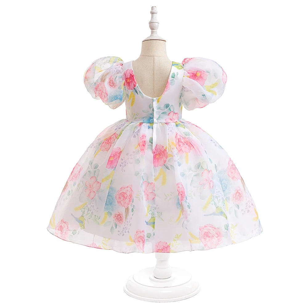 Child Evening Flower Pageant Vestidos Girls Princess Dress Lace Tulle Wedding Party Formal Bridesmaid Tutu Fluffy Prom Gown Child Evening Flower Pageant Vestidos Girls Princess Dress Lace Tulle Wedding Party Formal Bridesmaid Tutu Fluffy Prom Gown