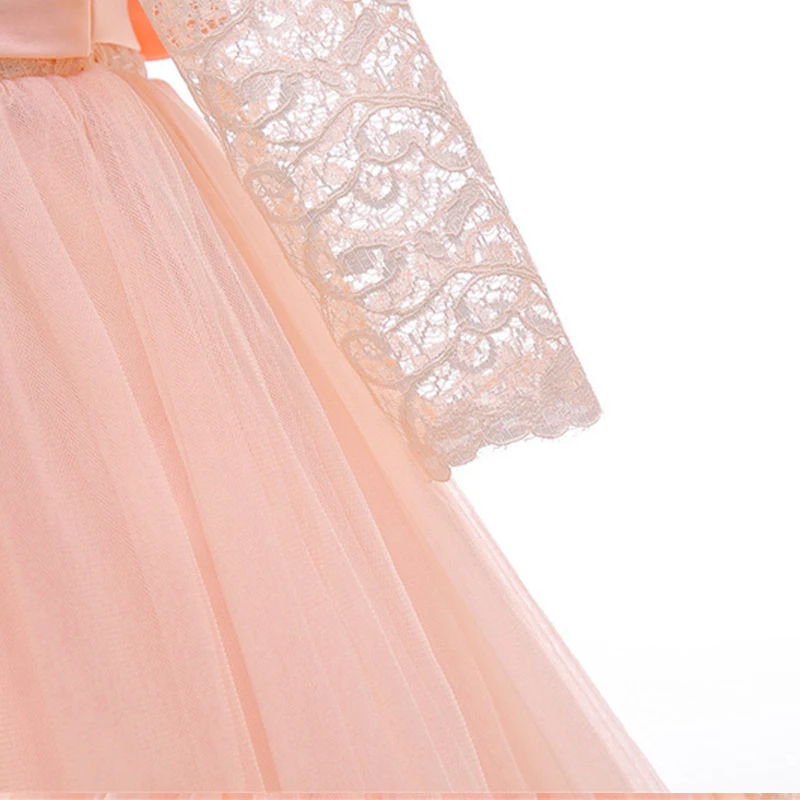 Long Formal Bridesmaid Teens Girls Dress Lace Children Costume Princess Party Flower Kids Clothes Wedding Evening 10 12 Vestidos Long Formal Bridesmaid Teens Girls Dress Lace Children Costume Princess Party Flower Kids Clothes Wedding Evening 10 12 Vestidos