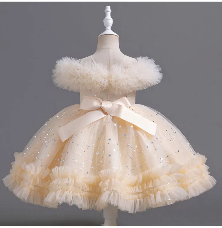 Fashion Princess Dress for Girls Sleeveless Lace Kids Girl Party Dress Summer Children Girls Evening Gown 3-12 Years