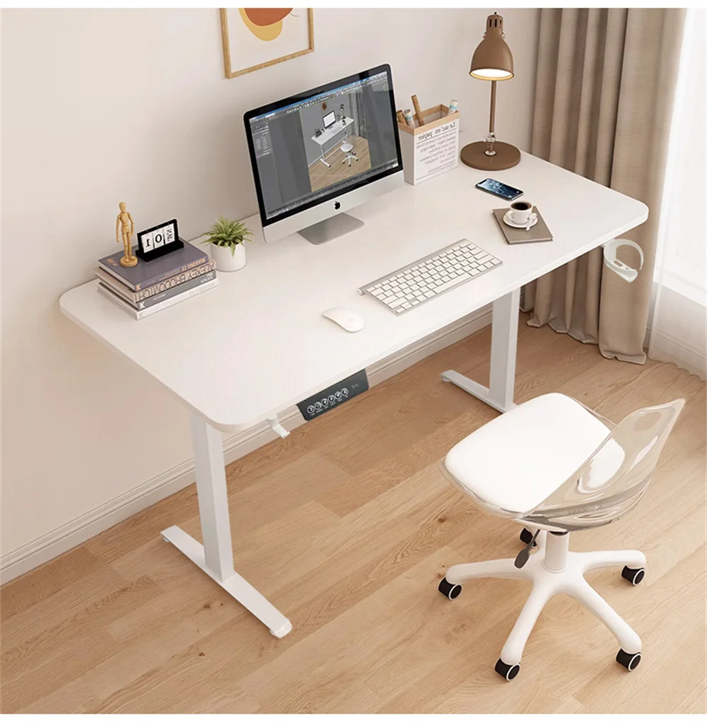 Hot Sell Height-adjustable Desk Standing Desk Motion Desk Smart Computer Desk Study Desk Learning Game Office 120x60cm 140x70cm