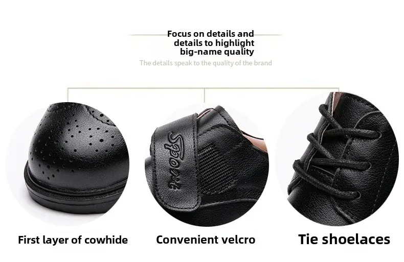 Boys Leather Shoes Fashionable Formal Black Leather Kids School Uniform Shoes Breathable Plastic Sole Comfortable for Primary Sc Boys Leather Shoes Fashionable Formal Black Leather Kids School Uniform Shoes Breathable Plastic Sole Comfortable for Primary Sc