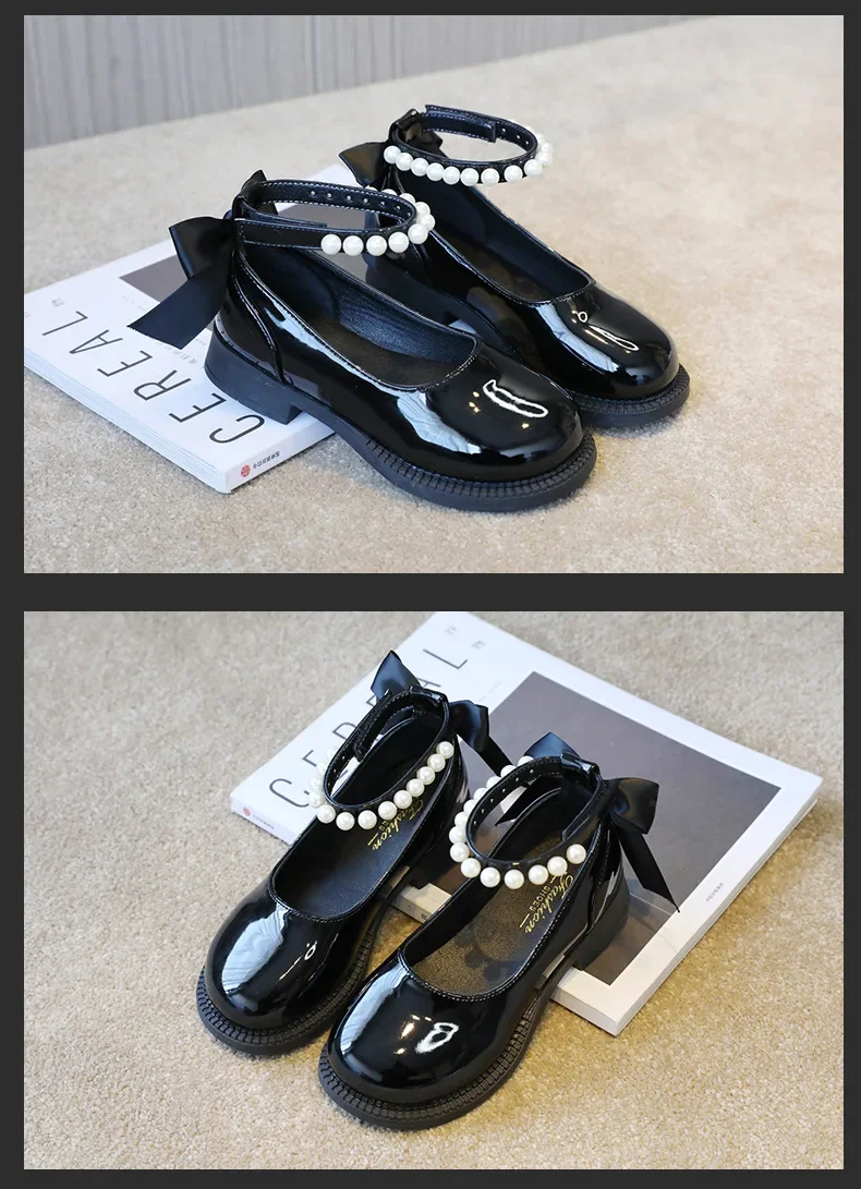 Spring Autumn Girl Glossy Leather Shoes Fashion Children Princess Causal Dress Flats Sweet Bowtie Kids School Mary Jane Shoes Spring Autumn Girl Glossy Leather Shoes Fashion Children Princess Causal Dress Flats Sweet Bowtie Kids School Mary Jane Shoes