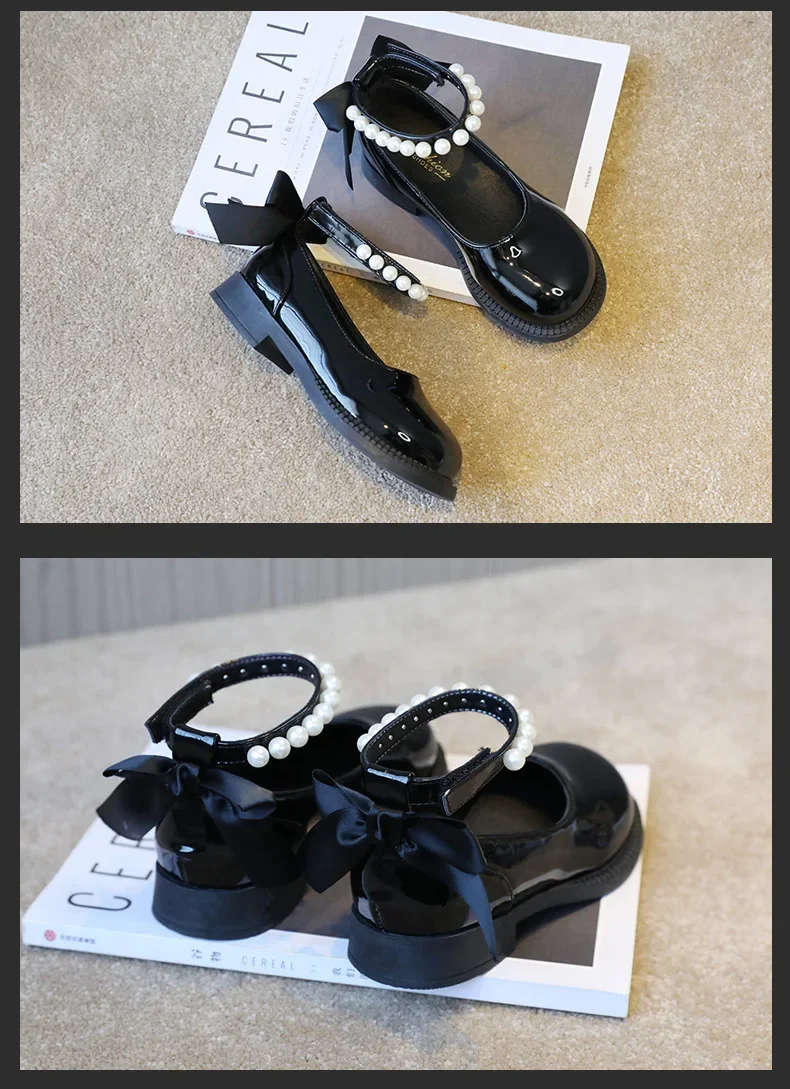 Spring Autumn Girl Glossy Leather Shoes Fashion Children Princess Causal Dress Flats Sweet Bowtie Kids School Mary Jane Shoes Spring Autumn Girl Glossy Leather Shoes Fashion Children Princess Causal Dress Flats Sweet Bowtie Kids School Mary Jane Shoes