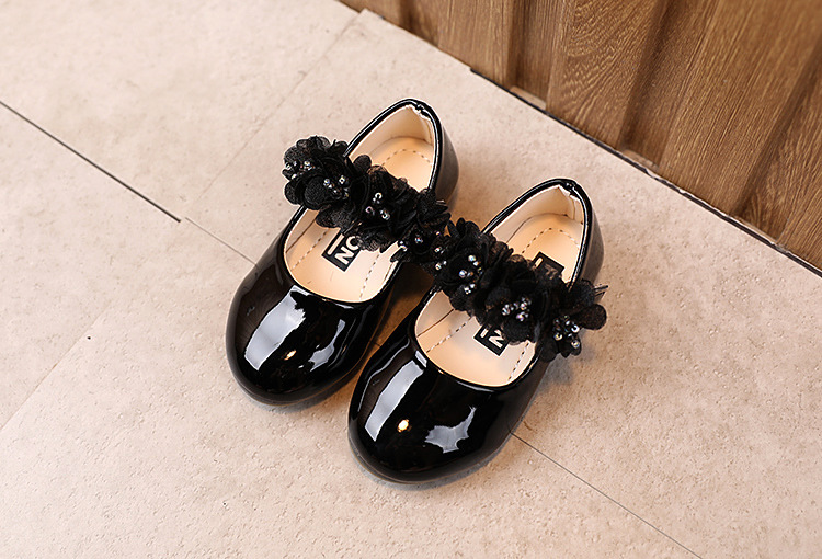 New Spring Girls Shoes Princess Ballet Flats Dance Party Wedding Shoes Rhinestone Children Shoes for 3-12 Years Old Kids