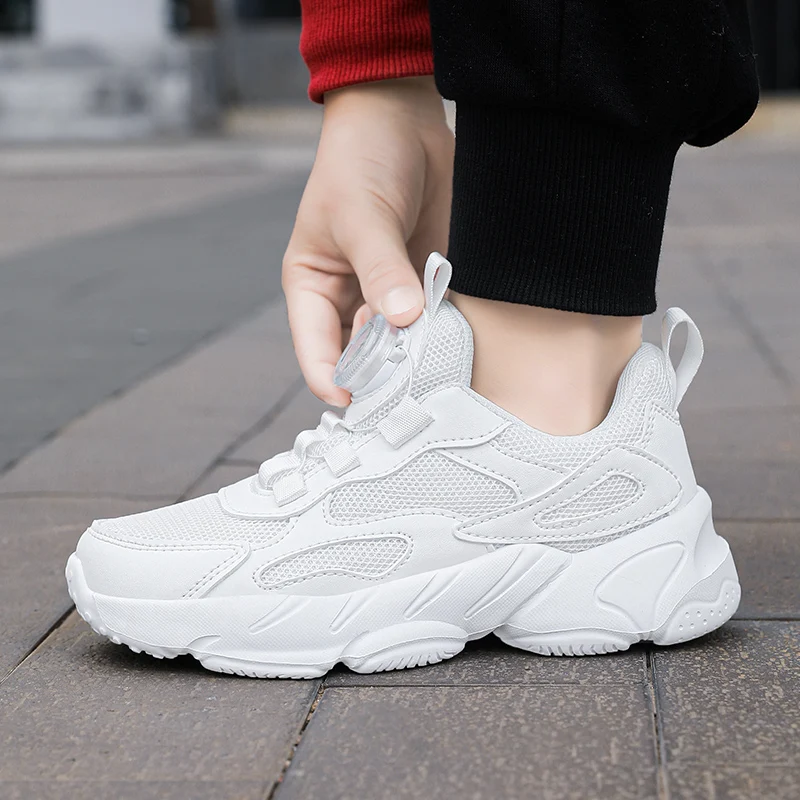 White Girls Sneaker Children Shoes New Spring Summer Platform Casual Sneaker Running Sports Tennis Kids Shoes for Girl