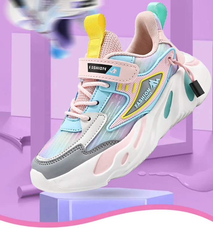 Pink Sneakers For Girls 6 to 12 years old Summer Mesh Breathable Tennis 9 to 10 years old Kids School Sports Shoes Non-slip 2024 Pink Sneakers For Girls 6 to 12 years old Summer Mesh Breathable Tennis 9 to 10 years old Kids School Sports Shoes Non-slip 2024
