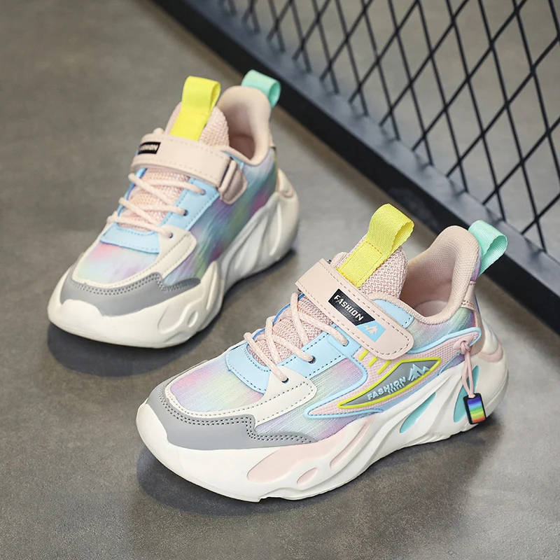 Pink Sneakers For Girls 6 to 12 years old Summer Mesh Breathable Tennis 9 to 10 years old Kids School Sports Shoes Non-slip 2024 Pink Sneakers For Girls 6 to 12 years old Summer Mesh Breathable Tennis 9 to 10 years old Kids School Sports Shoes Non-slip 2024