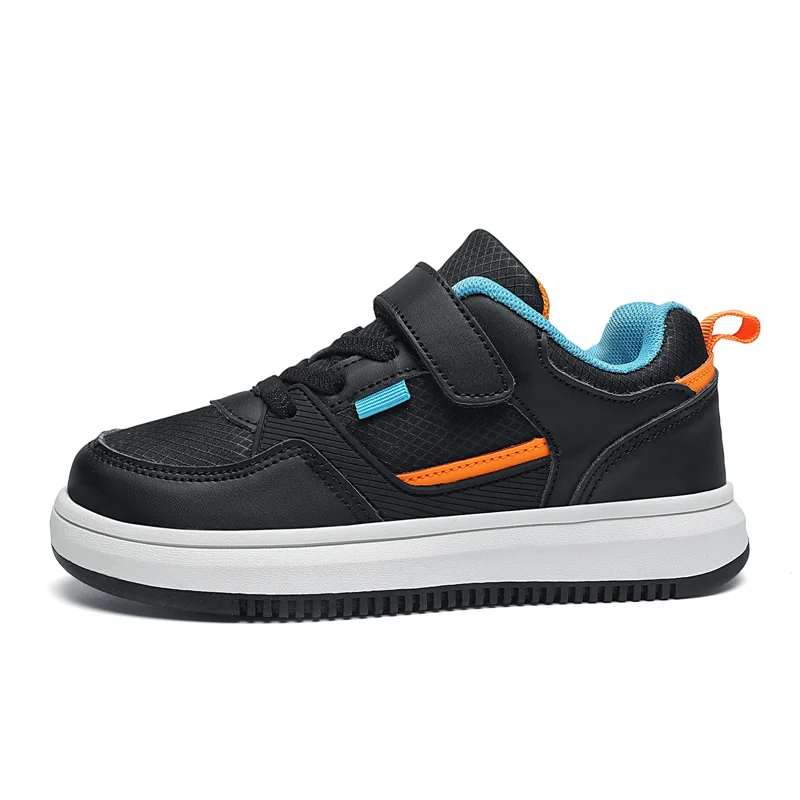 Kids Sneakers Boys Luxury Shoes Leather White Casual Flat Sneakers Autumn Fashion Running Sports Shoes for Boys