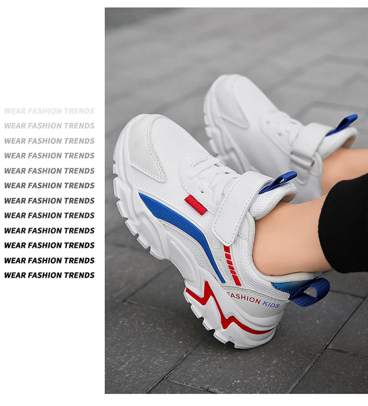 Boys Girls Shoes Tennis Running Lightweight Breathable Sneakers for Kids