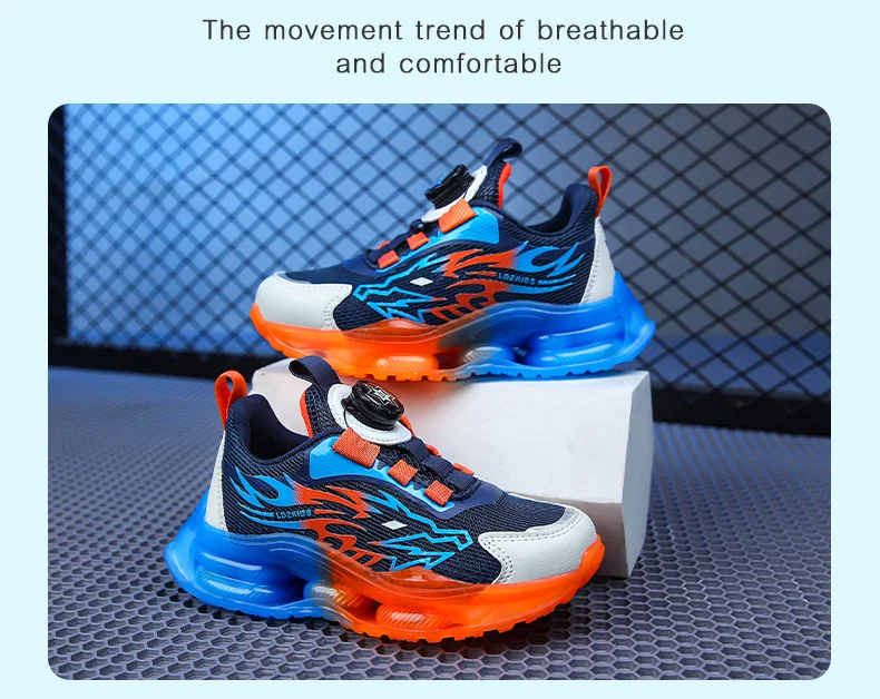 Luxury Children Shoes Boys Sneaker Summer Mesh Platform Casual Sports School Tennis Kids Boy Shoes Sneaker 4 To 12 Years