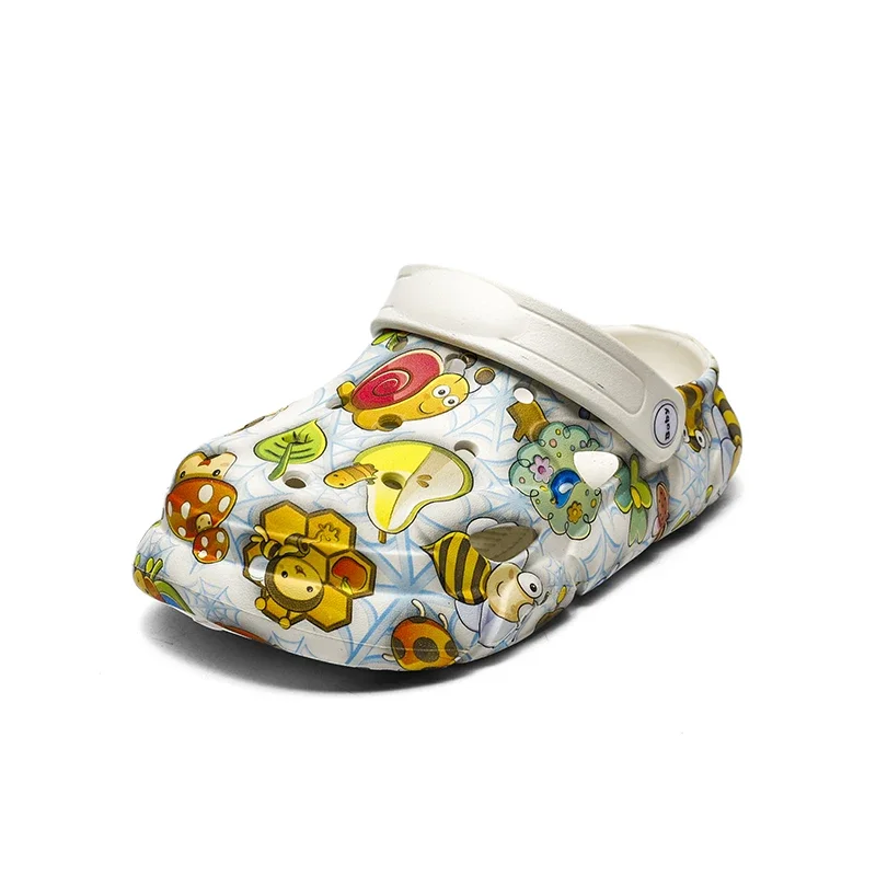 Luxury Children Shoes Boy Girls Slipper Design Kids Casual Water Sandals Girls School Cartoon Boy Sandals Clogs