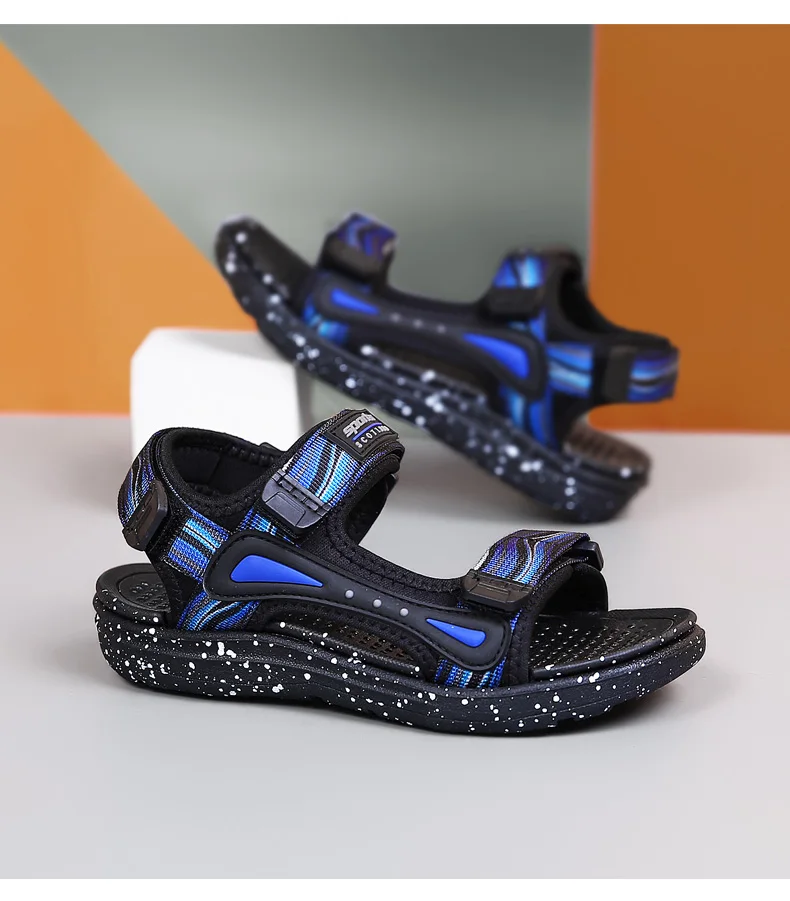 Summer Kids Sandals Breathable Boys Sandals Soft Comfortable Children's Shoes Outdoor Beach Kids Lightweight Sandal Summer Kids Sandals Breathable Boys Sandals Soft Comfortable Children's Shoes Outdoor Beach Kids Lightweight Sandal