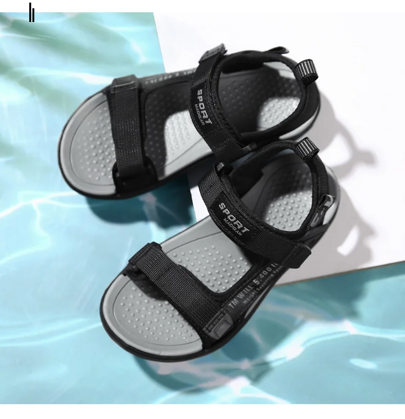 Summer Kids Sandals Breathable Boys Sandals Soft Comfortable Children's Shoes Outdoor Beach Kids Lightweight Sandal Summer Kids Sandals Breathable Boys Sandals Soft Comfortable Children's Shoes Outdoor Beach Kids Lightweight Sandal