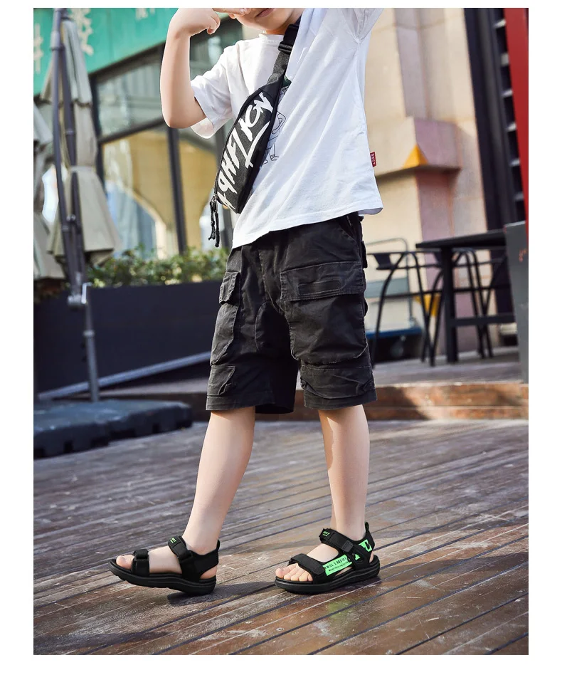 Summer Kids Sandals Breathable Boys Sandals Soft Comfortable Children's Shoes Outdoor Beach Kids Lightweight Sandal Summer Kids Sandals Breathable Boys Sandals Soft Comfortable Children's Shoes Outdoor Beach Kids Lightweight Sandal