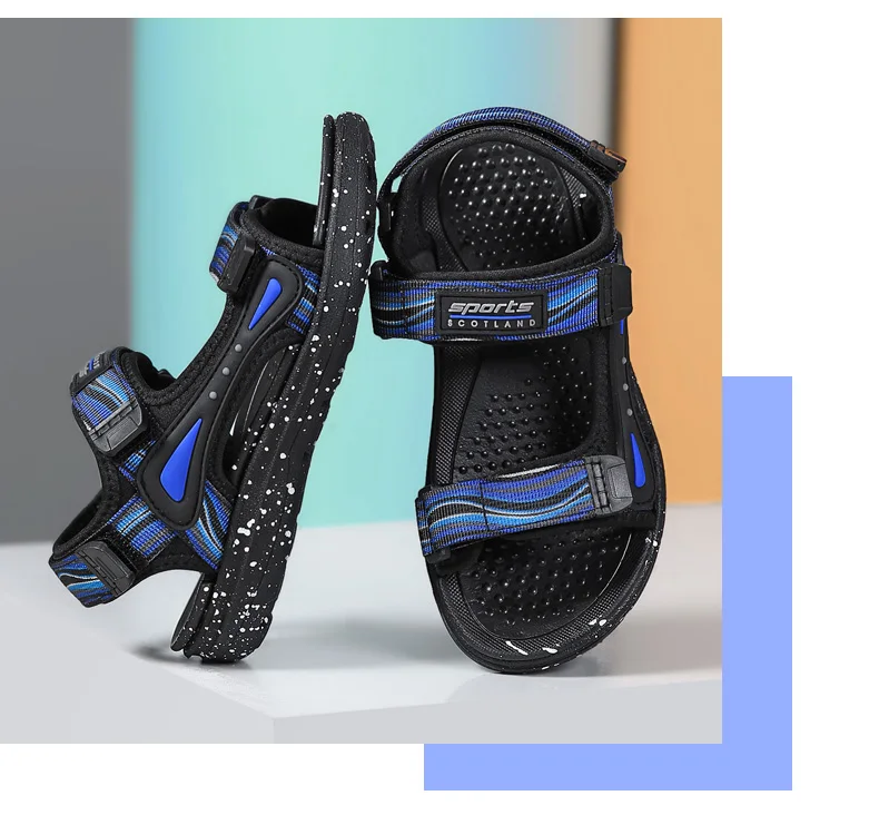 Summer Kids Sandals Breathable Boys Sandals Soft Comfortable Children's Shoes Outdoor Beach Kids Lightweight Sandal Summer Kids Sandals Breathable Boys Sandals Soft Comfortable Children's Shoes Outdoor Beach Kids Lightweight Sandal