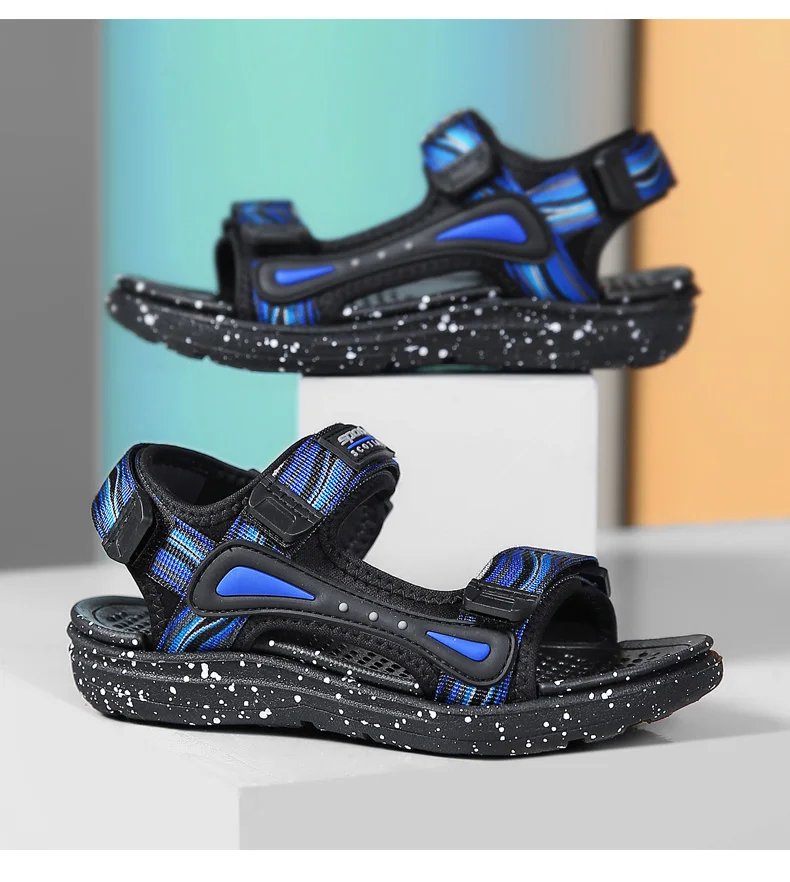 Summer Kids Sandals Breathable Boys Sandals Soft Comfortable Children's Shoes Outdoor Beach Kids Lightweight Sandal Summer Kids Sandals Breathable Boys Sandals Soft Comfortable Children's Shoes Outdoor Beach Kids Lightweight Sandal