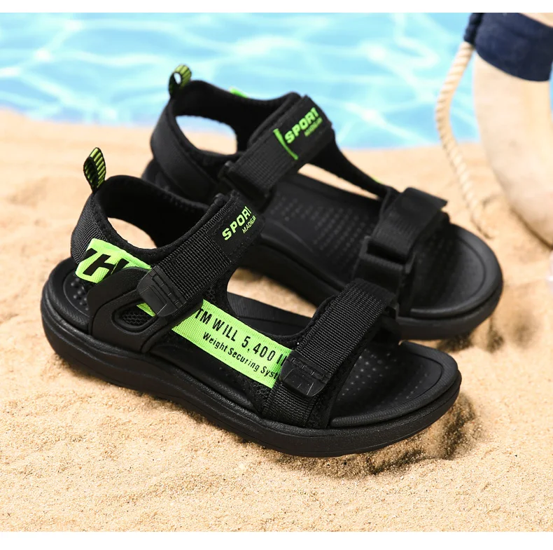 Summer Kids Sandals Breathable Boys Sandals Soft Comfortable Children's Shoes Outdoor Beach Kids Lightweight Sandal Summer Kids Sandals Breathable Boys Sandals Soft Comfortable Children's Shoes Outdoor Beach Kids Lightweight Sandal