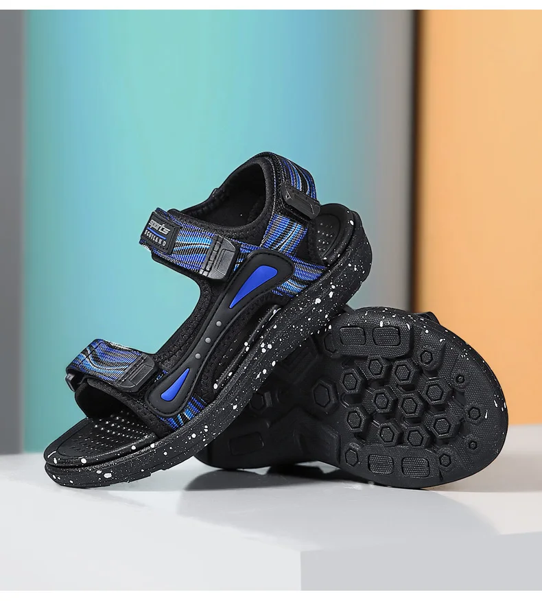 Summer Kids Sandals Breathable Boys Sandals Soft Comfortable Children's Shoes Outdoor Beach Kids Lightweight Sandal Summer Kids Sandals Breathable Boys Sandals Soft Comfortable Children's Shoes Outdoor Beach Kids Lightweight Sandal