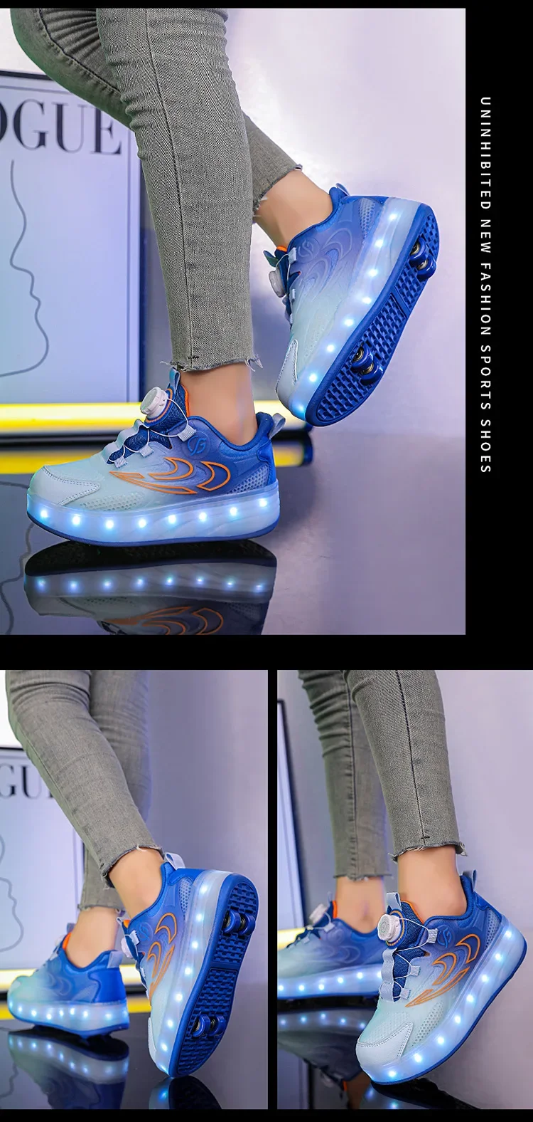 Children's Invisible Four-Wheel Roller Skates Womens' Kids Walking Shoes Men's Kids Scooters Retractable Single Row Wheel Skates Children's Invisible Four-Wheel Roller Skates Womens' Kids Walking Shoes Men's Kids Scooters Retractable Single Row Wheel Skates