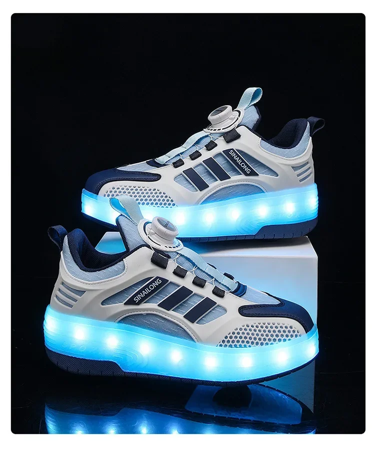 Children's Invisible Four-Wheel Roller Skates Womens' Kids Walking Shoes Men's Kids Scooters Retractable Single Row Wheel Skates Children's Invisible Four-Wheel Roller Skates Womens' Kids Walking Shoes Men's Kids Scooters Retractable Single Row Wheel Skates