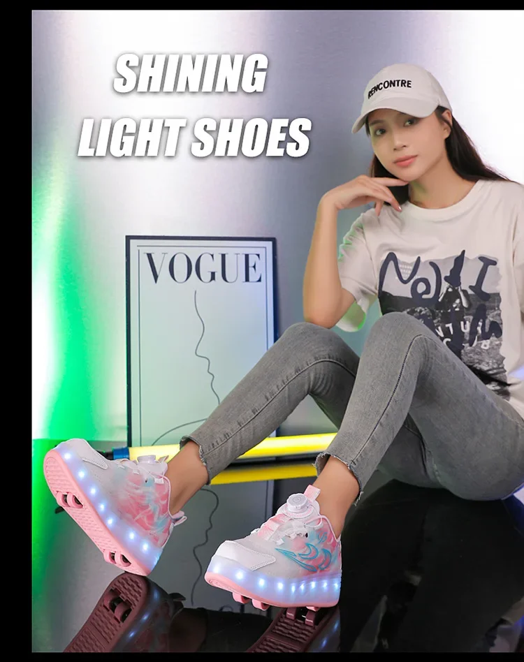 Children's Invisible Four-Wheel Roller Skates Womens' Kids Walking Shoes Men's Kids Scooters Retractable Single Row Wheel Skates Children's Invisible Four-Wheel Roller Skates Womens' Kids Walking Shoes Men's Kids Scooters Retractable Single Row Wheel Skates