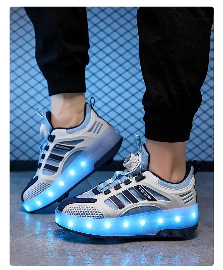 Children's Invisible Four-Wheel Roller Skates Womens' Kids Walking Shoes Men's Kids Scooters Retractable Single Row Wheel Skates Children's Invisible Four-Wheel Roller Skates Womens' Kids Walking Shoes Men's Kids Scooters Retractable Single Row Wheel Skates