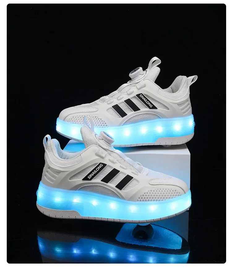 Children's Invisible Four-Wheel Roller Skates Womens' Kids Walking Shoes Men's Kids Scooters Retractable Single Row Wheel Skates Children's Invisible Four-Wheel Roller Skates Womens' Kids Walking Shoes Men's Kids Scooters Retractable Single Row Wheel Skates