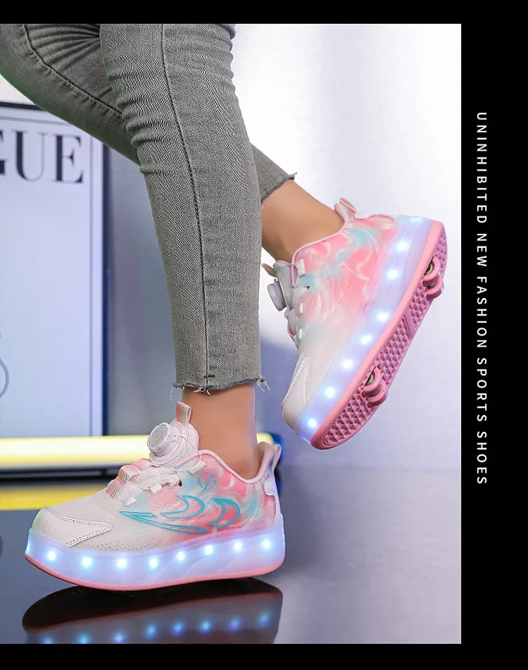 Children's Invisible Four-Wheel Roller Skates Womens' Kids Walking Shoes Men's Kids Scooters Retractable Single Row Wheel Skates Children's Invisible Four-Wheel Roller Skates Womens' Kids Walking Shoes Men's Kids Scooters Retractable Single Row Wheel Skates
