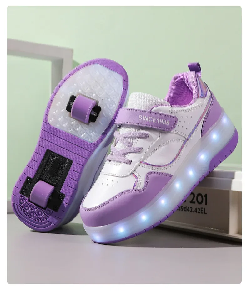 Men's Women's Kids New Quad-Wheel Roller Skates With Wheelbase Scooters Sliding Shoes Four-Wheel Rounds Of Running Shoes Men's Women's Kids New Quad-Wheel Roller Skates With Wheelbase Scooters Sliding Shoes Four-Wheel Rounds Of Running Shoes