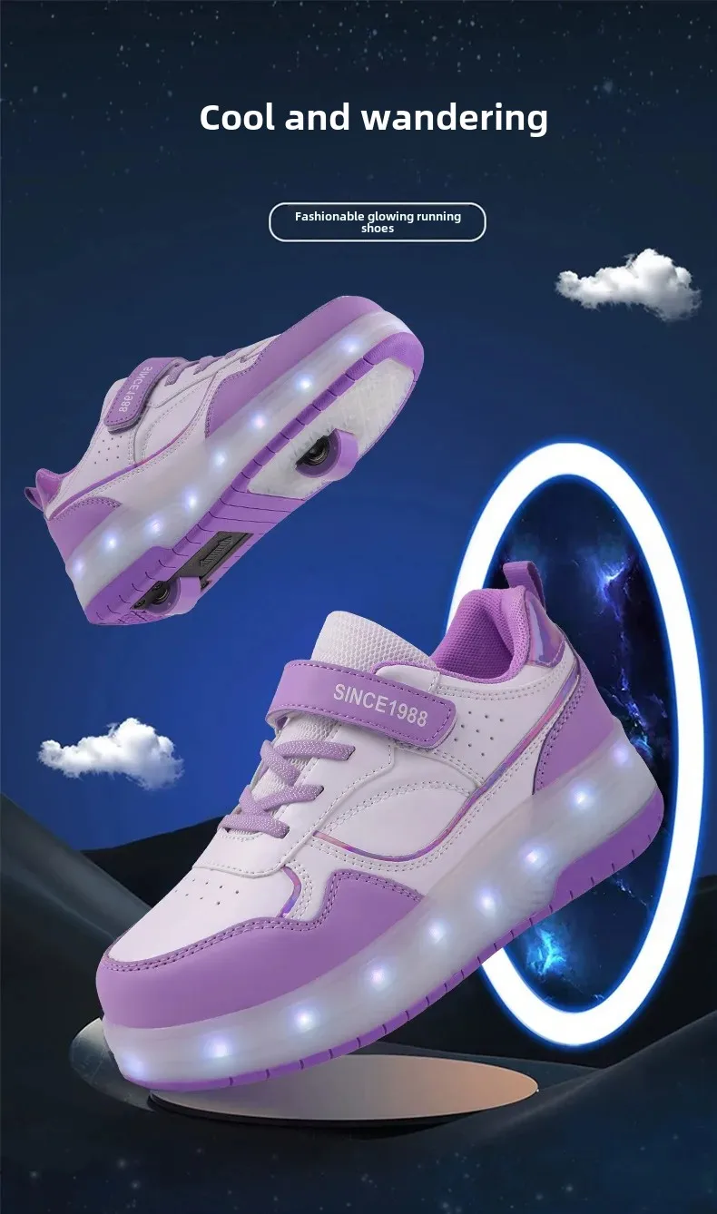 Men's Women's Kids New Quad-Wheel Roller Skates With Wheelbase Scooters Sliding Shoes Four-Wheel Rounds Of Running Shoes Men's Women's Kids New Quad-Wheel Roller Skates With Wheelbase Scooters Sliding Shoes Four-Wheel Rounds Of Running Shoes
