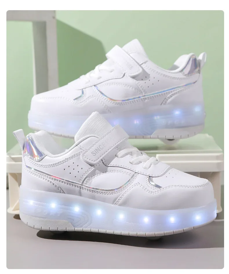 Men's Women's Kids New Quad-Wheel Roller Skates With Wheelbase Scooters Sliding Shoes Four-Wheel Rounds Of Running Shoes Men's Women's Kids New Quad-Wheel Roller Skates With Wheelbase Scooters Sliding Shoes Four-Wheel Rounds Of Running Shoes