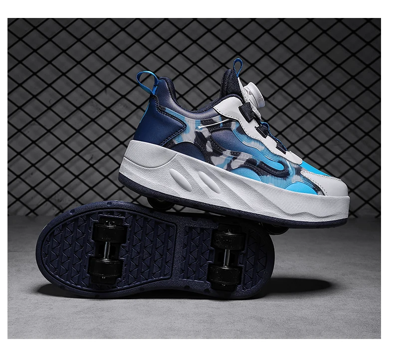 Children Roller Skates Shoes Student Four-wheel Outdoor Detachable Sport Deformation Parkour Runaway Boy Girl Youth Gift 2024 Children Roller Skates Shoes Student Four-wheel Outdoor Detachable Sport Deformation Parkour Runaway Boy Girl Youth Gift 2024