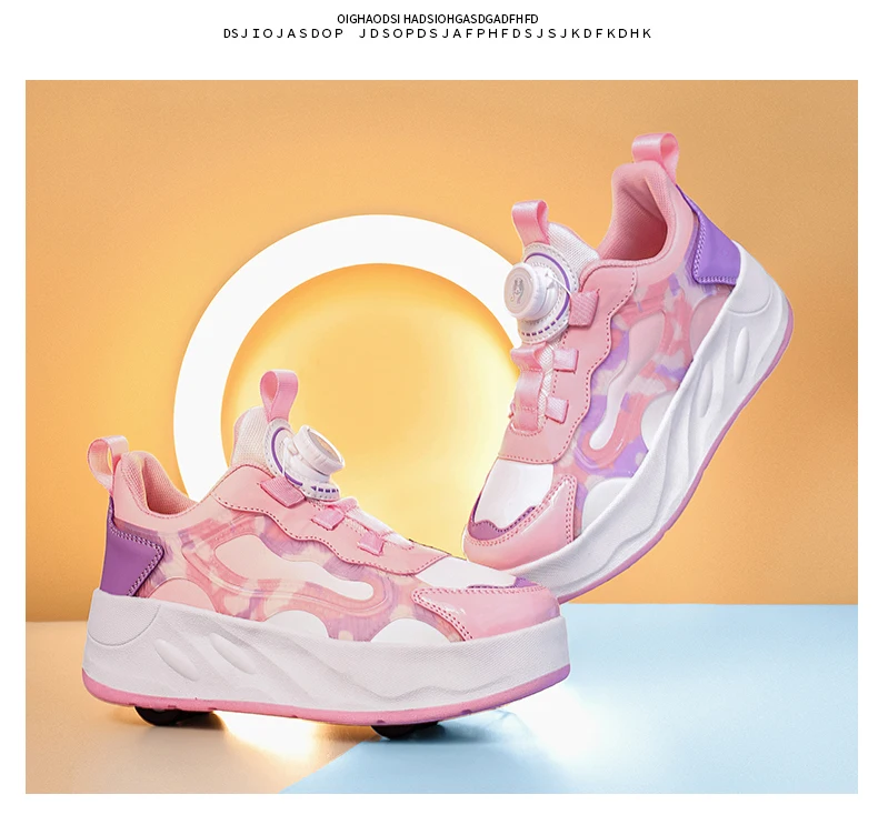 Children Roller Skates Shoes Student Four-wheel Outdoor Detachable Sport Deformation Parkour Runaway Boy Girl Youth Gift 2024 Children Roller Skates Shoes Student Four-wheel Outdoor Detachable Sport Deformation Parkour Runaway Boy Girl Youth Gift 2024