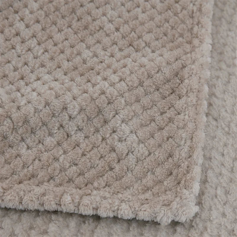 Baby Blanket Soft Fleece Infant Thick Quilt Bedding Swaddle Wrap Blanket Warm Newborn Stroller Sleep Cover Nursery Thermal Gift