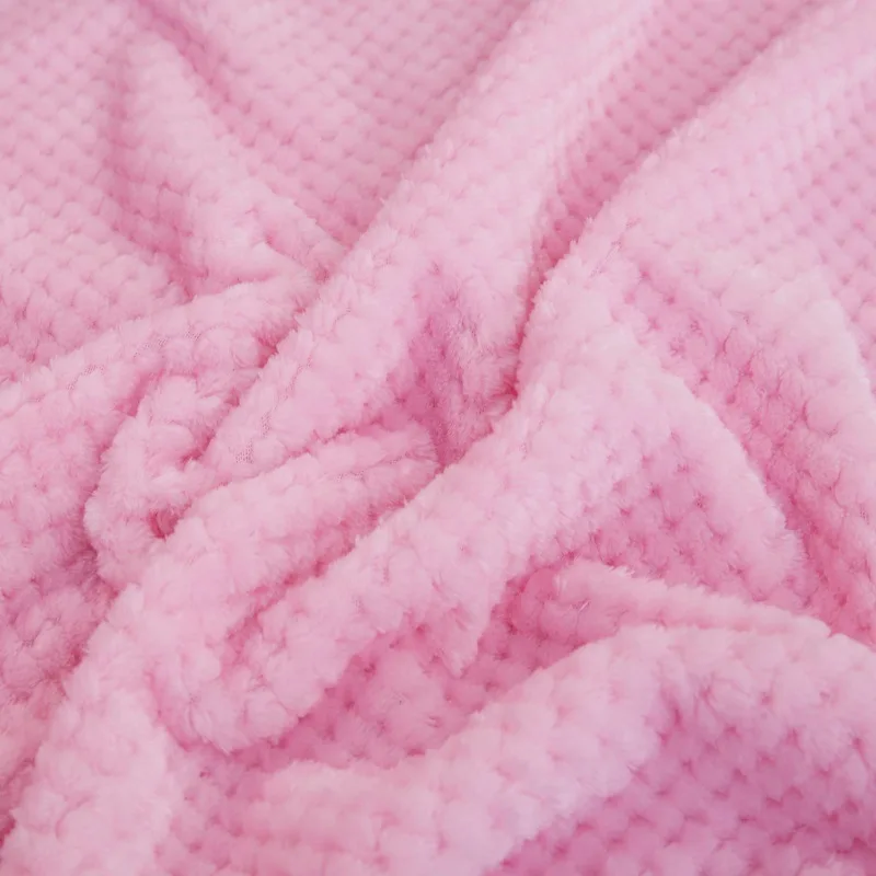 Baby Blanket Soft Fleece Infant Thick Quilt Bedding Swaddle Wrap Blanket Warm Newborn Stroller Sleep Cover Nursery Thermal Gift