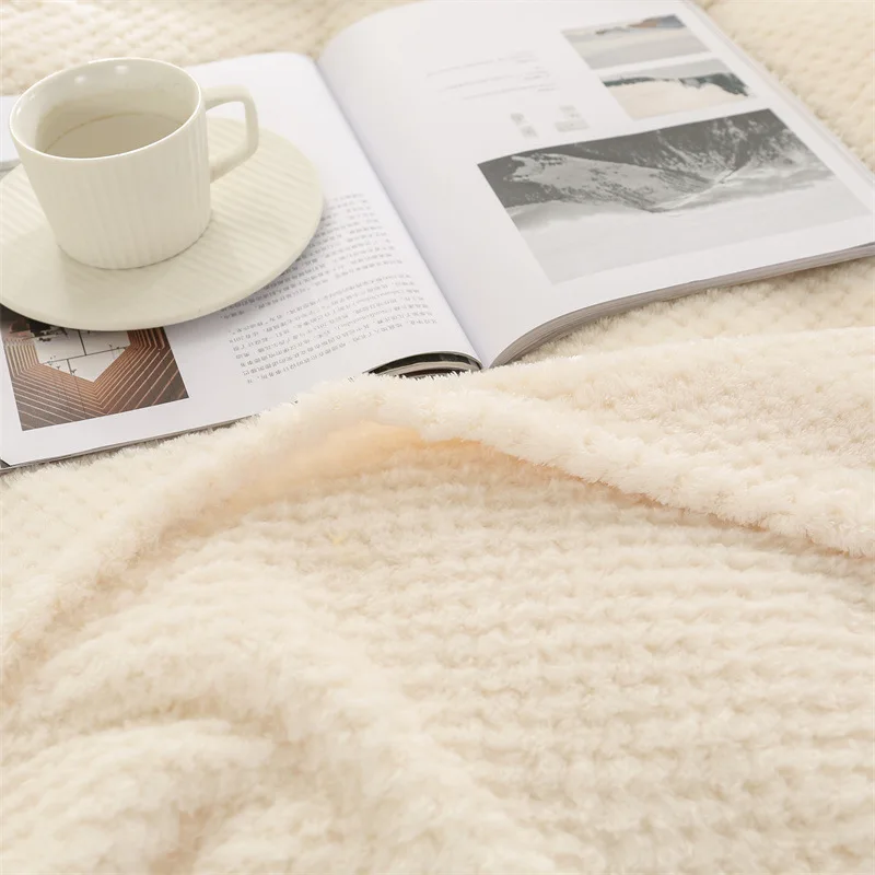 Baby Blanket Soft Fleece Infant Thick Quilt Bedding Swaddle Wrap Blanket Warm Newborn Stroller Sleep Cover Nursery Thermal Gift