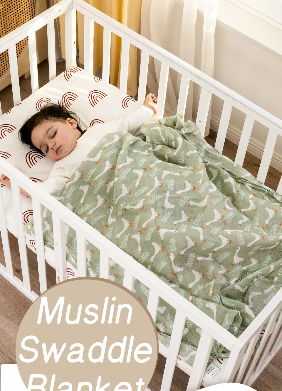 Elinfant 100% cotton 120*110cm 2 Layers Newborn Baby Bath Towel Wrap Muslin Swaddle Blankets Wholesale Dropshipping Elinfant 100% cotton 120*110cm 2 Layers Newborn Baby Bath Towel Wrap Muslin Swaddle Blankets Wholesale Dropshipping