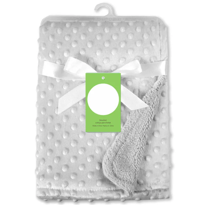 Baby Stroller Receiving Blankets for Newborns Infant Toddler Boys Muslin Swaddle Blanket Soft Warm Thermal Fleece Blanket Covers
