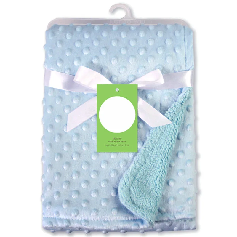 Baby Stroller Receiving Blankets for Newborns Infant Toddler Boys Muslin Swaddle Blanket Soft Warm Thermal Fleece Blanket Covers