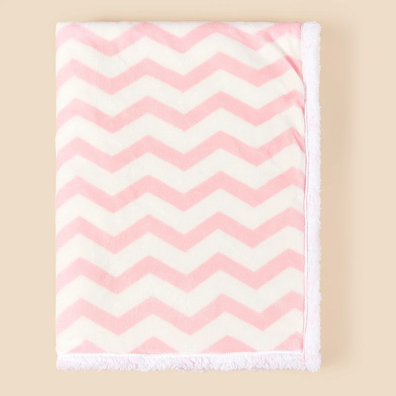 Baby Blanket Warm Fleece Thermal Newborn Soft Stroller Sleep Cover Infant Bedding Swaddle Wrap Soft Washable Thick Blanket Quilt