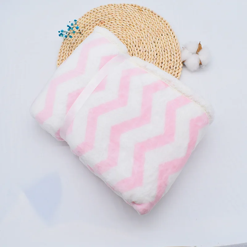 Baby Blanket Warm Fleece Thermal Newborn Soft Stroller Sleep Cover Infant Bedding Swaddle Wrap Soft Washable Thick Blanket Quilt